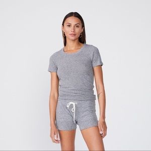 NWT MONROW granite 90s Tee